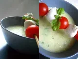 Receita Sopa de manjericão e batata