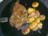 Receita Vitela no forno com alho