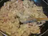 Receita Lacinhos à carbonara