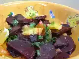 Receita Salada de beterraba e laranja