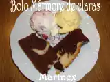 Receita Bolo mármore de claras
