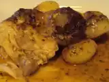 Receita Frango no forno com molho de iogurte e ervas com lemon curd