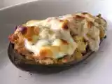 Receita Beringela recheada com atum