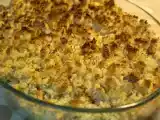 Receita Bacalhau com broa às camadas