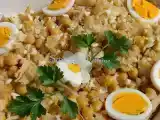 Receita Meia desfeita de bacalhau