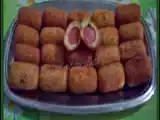 Receita Salgadinho de salsicha