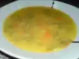 Receita Sopa de feijão verde com segurelha