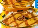 Receita Leite creme com nozes