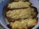 Receita Bruschetta de pão de alho e salsa