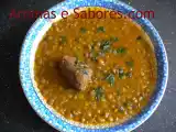 Receita Sopas para o inverno - marroquina de lentilhas