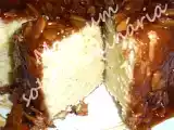 Receita Bolo com cobertura de amêndoa