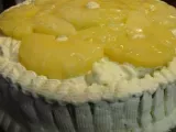 Receita Torta de aveia com abacaxi