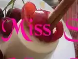 Receita Bavaroise light de pêssego