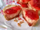 Receita Mini cheesecake