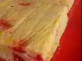 Receita Bolo de quark com morango (0%)