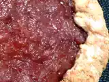 Receita Tarte de maçã e ruibarbo