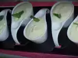 Receita Mousse de chocolate branco com hortelã pimenta!!