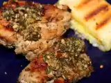 Receita Filé de porco com chimichurri