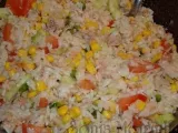 Receita Salada fria de arroz