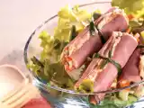 Receita Rolinhos de presunto / fiambre com ricota