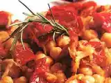 Receita Salada quente de grão-de-bico (vegana)