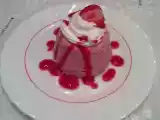 Receita Pudins de morangos