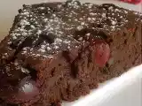 Receita Bolo de chocolate, amêndoa e cereja