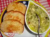 Receita Pesto com torrada seda