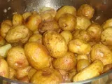Receita Bacalhau na brasa com batatas à murro