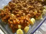 Receita Nhoque a bolonhesa