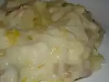 Receita Bacalhau gratinado no forno com puré e bechamel