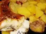 Receita Red fish assado no forno com batatas e castanhas