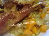 Receita Frango assado com legumes (isa)