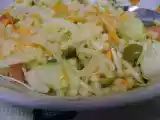 Receita Salada fria de massa e legumes
