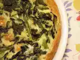 Receita Torta de queijo e espinafre