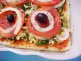 Receita Pizza de escarola (lacto)
