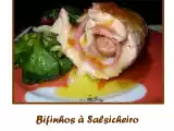 Receita Bifinhos à salsicheiro