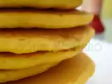 Receita Panquecas com farinha custard