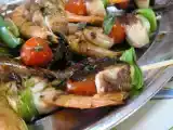 Receita Espetadas de tintureira com molho de poejos