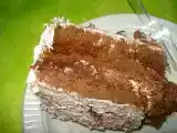 Receita D.ivone e bolo mousse decorado com rosa.