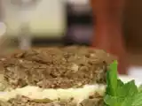 Receita Kibe assado e aromatizado com azeite de hortelã