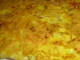 Receita Omolete de queijo, presunto e milho