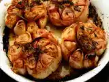 Receita Alho assado