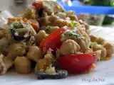 Receita Salada de grão-de-bico