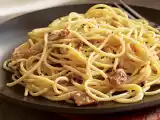 Receita Espaguete à carbonara