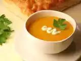 Receita Creme de abóbora e gengibre
