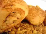 Receita Pão com torresmo