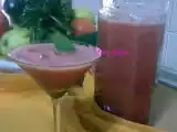 Receita Sumo de melancia com gengibre