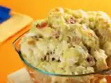 Receita Couve-flor recheada e gratinada