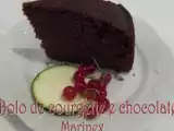 Receita Bolo de courgette e chocolate